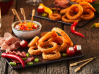 Spicy onion rings McCain - planche.JPG